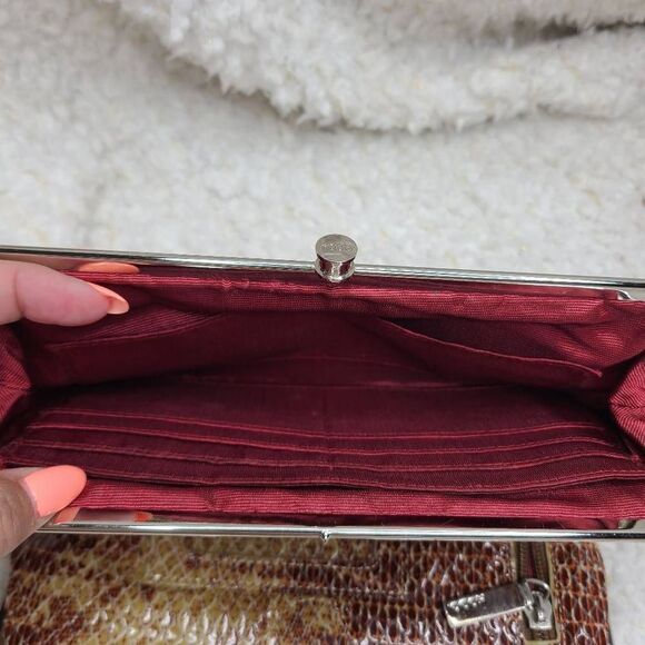 HOBO‎ Lauren Double Frame Desert Tie-dye Wallet - Picture 8 of 9